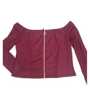 EUC CHARLOTTE RUSSE off the shoulder Top